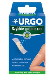 URGO Szybkie gojenie ran, 8 szt.