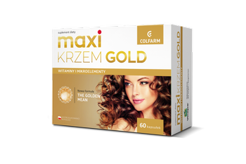 Maxi Krzem Gold, 60 kapsułek