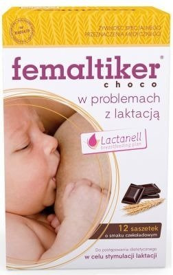 Femaltiker choco, 12 saszetek