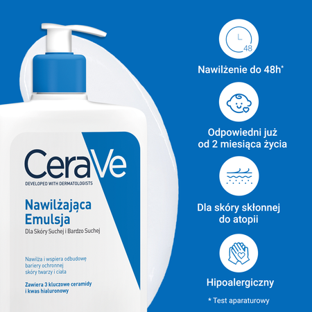 CERAVE Nawilżająca Emulsja 473ml