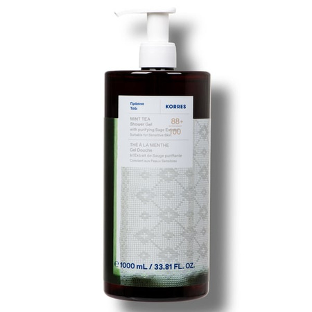 Korres Mint Tea Żel pod prysznic, 1000ml