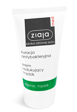 ZIAJA MED ANTYBKTERYJNA Krem redukujący trądzik , 50 ml