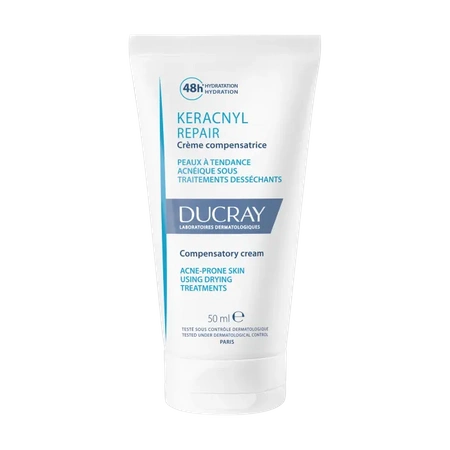 DUCRAY KERACNYL REPAIR Krem odbudowujący, 50ml │ Data ważności 12/2025 │
