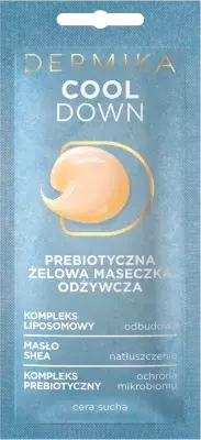 Dermika Prebiotyczna Żelowa Maseczka Odżywcza, 10ml