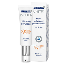 Novaclear Whiten Krem redukujący przebarwienia na dzień z SPF 50+, 50ml │DATA WAŻNOŚCI 01/2026 │