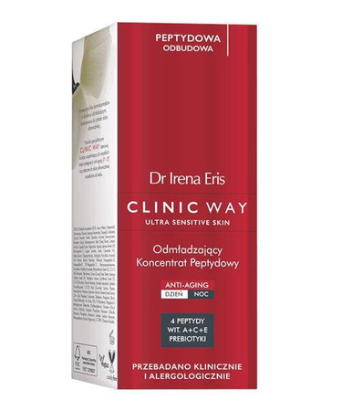 Dr Irena Eris Clinic Way Odmładzający Koncentrat Peptydowy, 30 ml