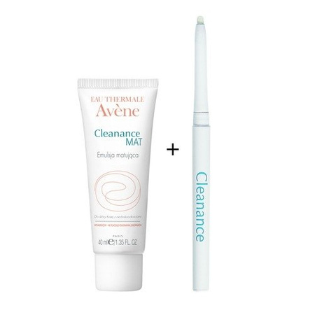 AVENE CLEANANCE Emulsja matująca + Preparat punktowy SPOT, 40 ml+ 0,25g