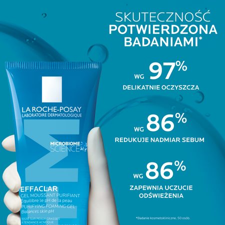 LA ROCHE-POSAY EFFACLAR Żel oczyszczający, 200 ml