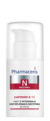 PHARMACERIS N CAPINON K1% Krem z wit.K, 30 ml