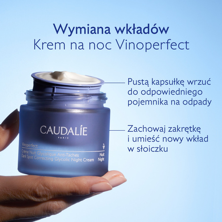 Caudalie Vinoperfect Glikolowy krem na noc na przebarwienia, 50ml