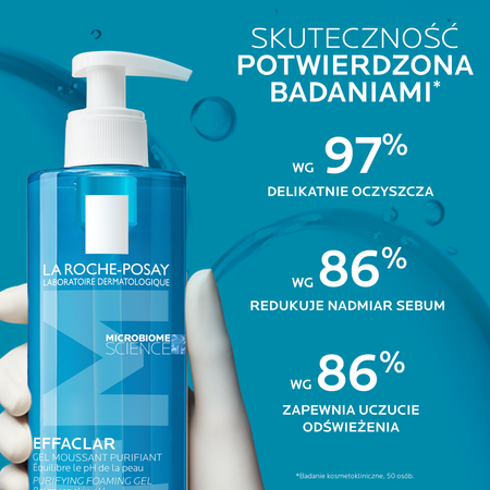 La Roche-Posay EFFACLAR Żel oczyszczający do skóry tłustej, 400 ml