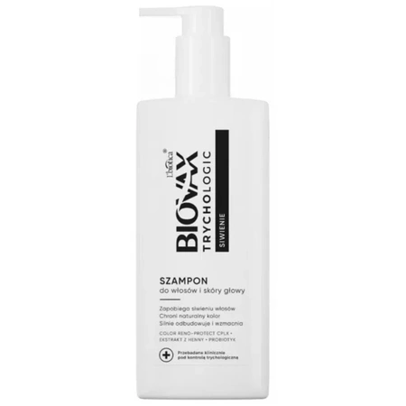 BIOVAX Trychologic Siwienie Szampon do włosów i skóry głowy, 200ml 