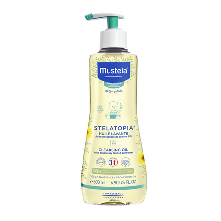 MUSTELA Stelatopia Olejek myjący,500ml