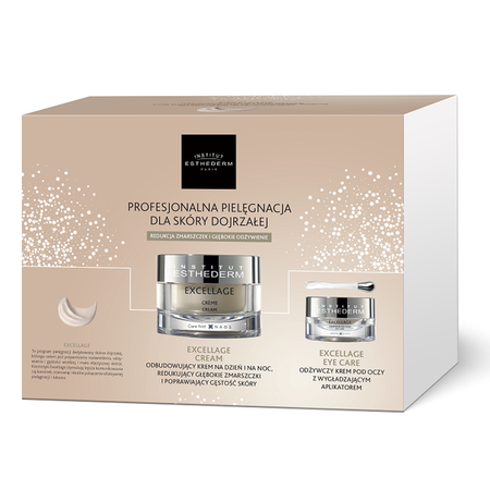 ESTHEDERM EXCELLAGE  Krem, 50ml + Krem pod oczy, 15ml, │Data ważności: 07/2025 │