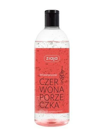 ZIAJA Żel pod prysznic czerwona porzeczka, 500ml