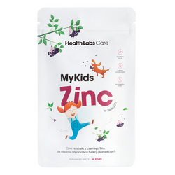 Health Labs Care MyKids Zinc żelki,  60szt