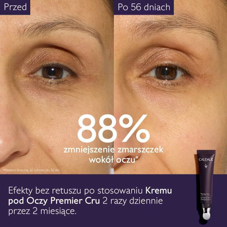 Caudalie Premier Cru Zestaw Przeciw Starzeniu się Skóry: Krem pod oczy +Serum + Krem, (15+10+15)ml