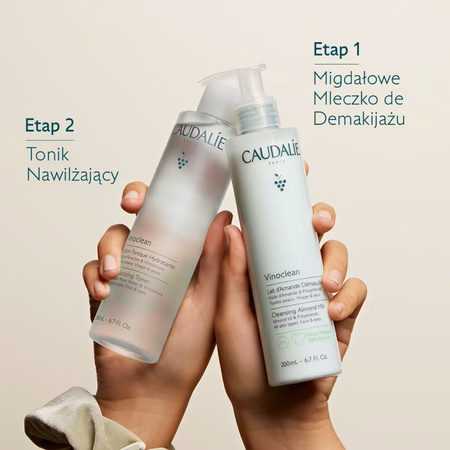 Caudalie Vinoclean Midgałowe mleczko do demakijażu, 400 ml