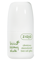 ZIAJA LIŚCIE OLIWKI oliwkowy dezodorant bez soli glinu, 60 ml 