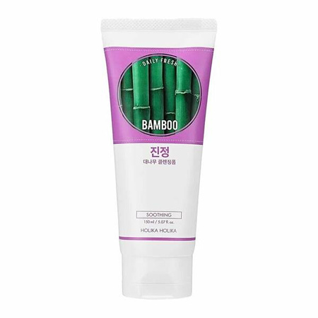 Holika Holika Daily Fresh Pianka Oczyszczająca Kojąca Bamboo, 150ml