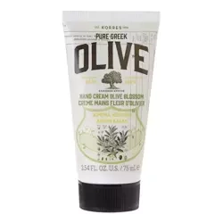 Korres Pure Greek Olive Hand Cream Nawilżający krem ​​do rąk z kwiatem oliwki z kwiatami oliwki, 75ml