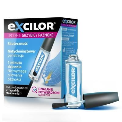 Excilor leczenie grzybicy paznokcia / Płyn 3,3ml