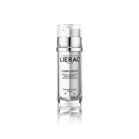 LIERAC LUMILOGIE Dwuetapowy koncentrat depigmentujący uporczywe przebarwienia, 30 ml