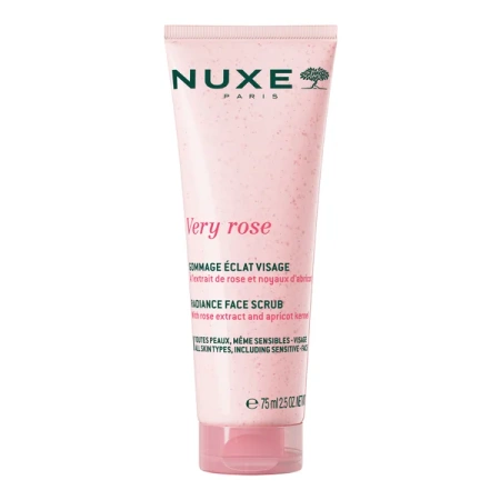 Nuxe Very Rose Rozświetlający Peeling do twarzy,75ml