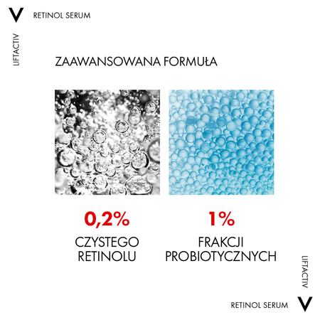 Vichy Liftactiv Pure Retinol Serum, 30ml, │ Data ważności 11/2025 │