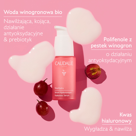Caudalie VinoHydra Serum z kwasem hialuronowym, 30ml