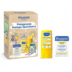 Mustela Pielęgnacja Małego Sportowca Sztyft Oochrony + Sztyft ochronny SPF 50