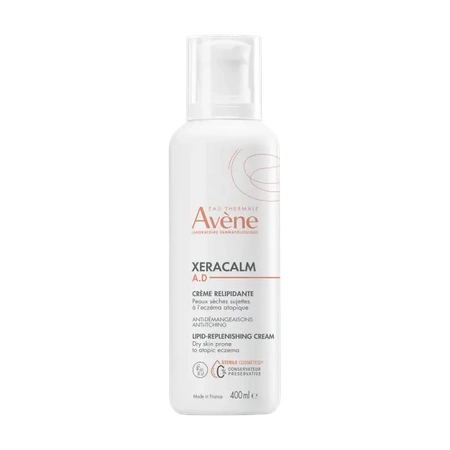 AVENE XERACALM A.D Krem uzupełniające lipidy, 400ml