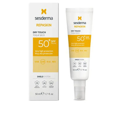 Sesderma Repaskin Dry Touch SPF 50 – Matujący krem przeciwsłoneczny do twarzy, 50ml