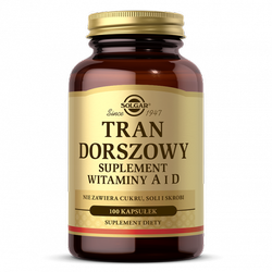 SOLGAR Tran Dorszowy, 100 kapsułek