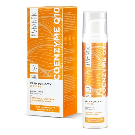 Vianek Hero Krem pod oczy z koenzymem Q10 2% , 15ml