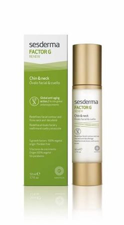 SESDERMA Factor G Renew Krem na szyję i owal twarzy, 50 ml