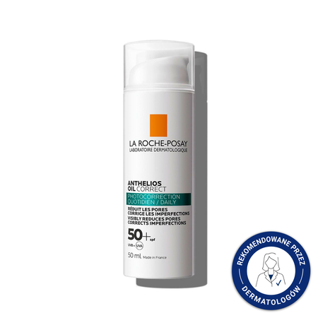 LA ROCHE-POSAY ANTHELIOS Oil correct Żel-krem korygujący niedoskonałości SPF50+, 50ml, │ Data ważności 12/2025 │