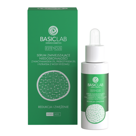 BASICLAB ESTETICUS SERUM  Z NIACYNAMIDEM 5%, 30 ml