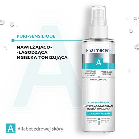 PHARMACERIS A PURI-SENSILIQUE Tonik-Mgiełka, 200ml