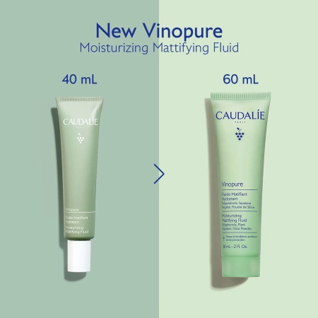 Caudalie Vinopure Fluid matująco-nawilżający, 60ml