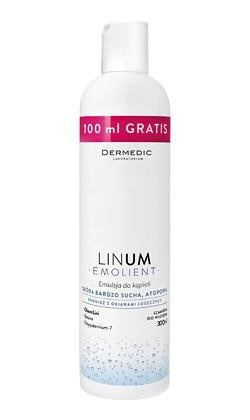 DERMEDIC LINUM EMOLIENT Emulsja do kąpieli, 300ml