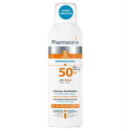 Pharmaceris S Emulsja ochronna SPF 50+ dla dzieci i niemowląt, 150 ml