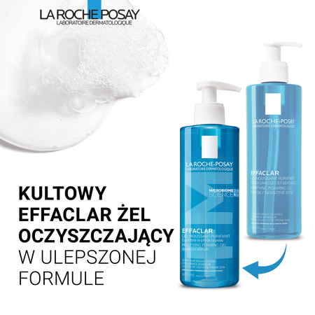 LA ROCHE-POSAY EFFACLAR Żel oczyszczający, 200 ml