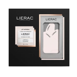 Lierac Lift Integral Zestaw Krem na dzień, 50ml + Płatki do twarzy wielokrotnego użytku 