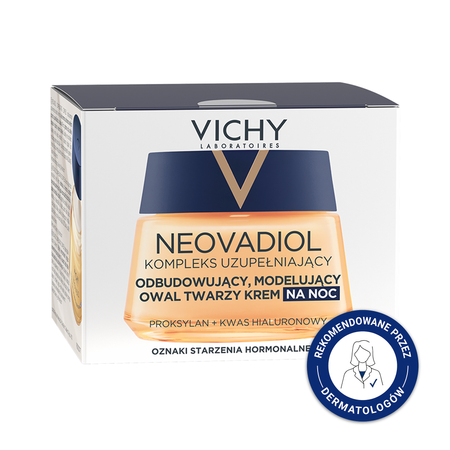 VICHY NEOVADIOL PERI-MENOPAUSE Ujędrniająco-Rewitalizujący krem na noc, 50 ml