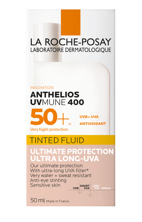 LA ROCHE-POSAY ANTHELIOS BARWIĄCY FLUID SPF50+ / UVA-PF 46, 50ml