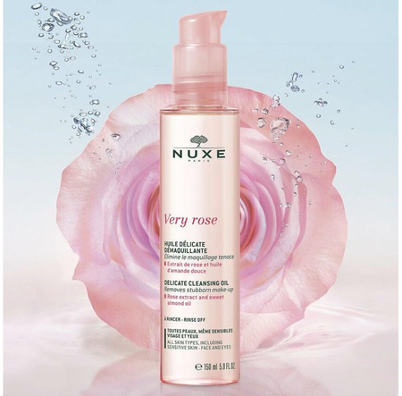 Nuxe Very Rose Olejek do demakijażu,150ml