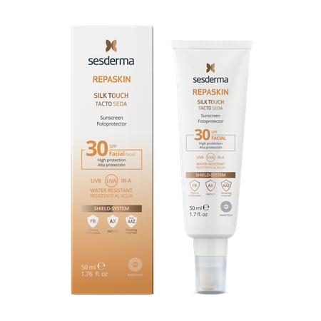 SESDERMA Repaskin Facial SPF 30 Tacto Seda, 50ml  │ Data ważności 11/2025 │