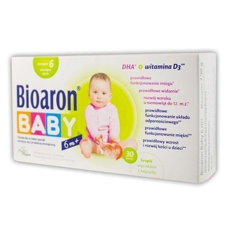 Bioaron Baby od 6 m-ca, 30 kapsułek twistoff