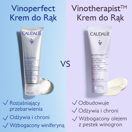 Caudalie Vinoperfect Krem do rąk przeciw przebarwieniom, 50ml